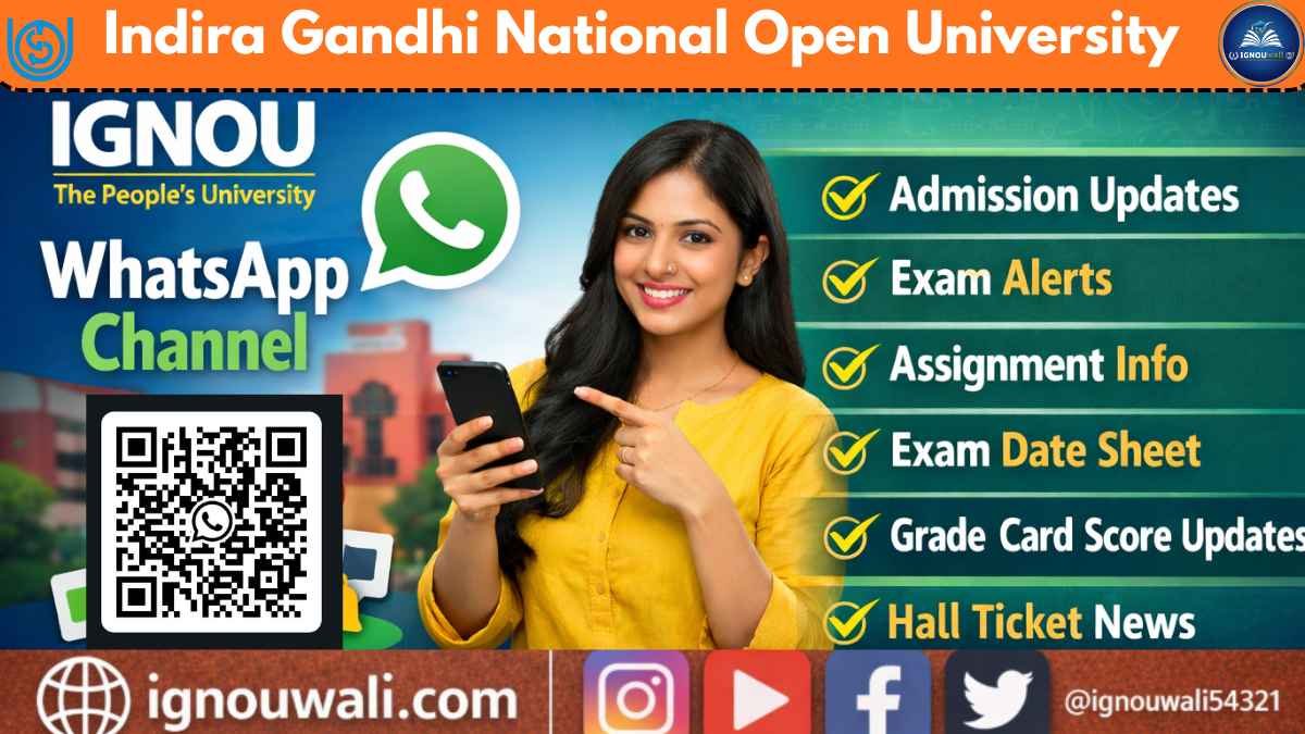 IGNOU WhatsApp Channel