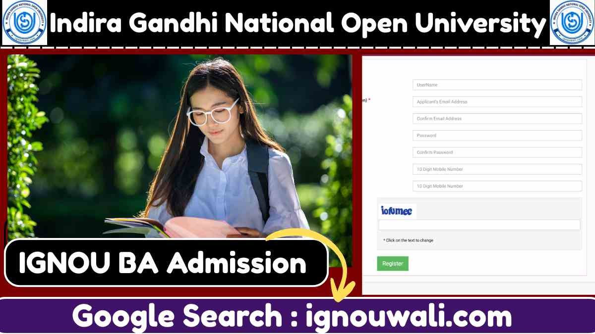 IGNOU BA Admission