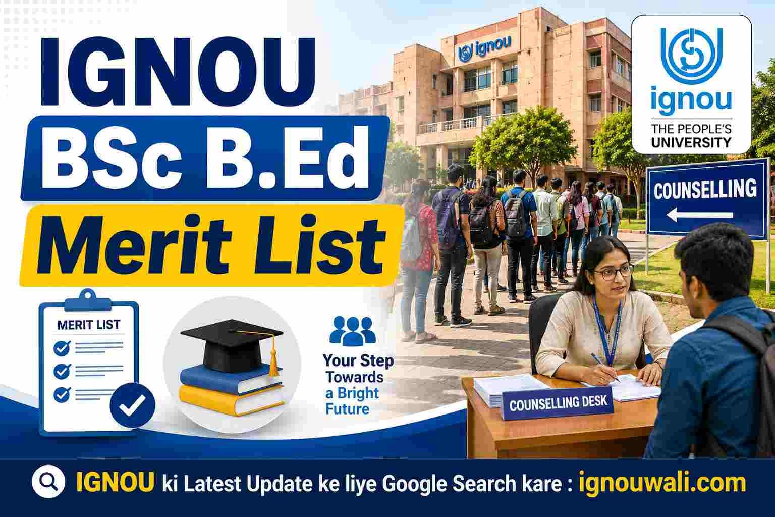 IGNOU BSc B.Ed Merit List